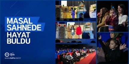 Bafra’da “Bir Külkedisi Hikayesi” Adlı Tiyatro Oyunu Sahnelendi